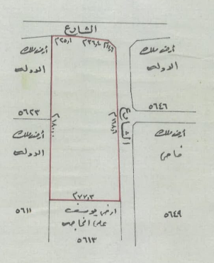 ارض في الجنبية للبــيع